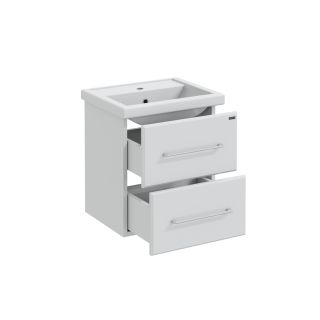 Подвесная тумба под раковину Санта Омега 207035 50 см белый